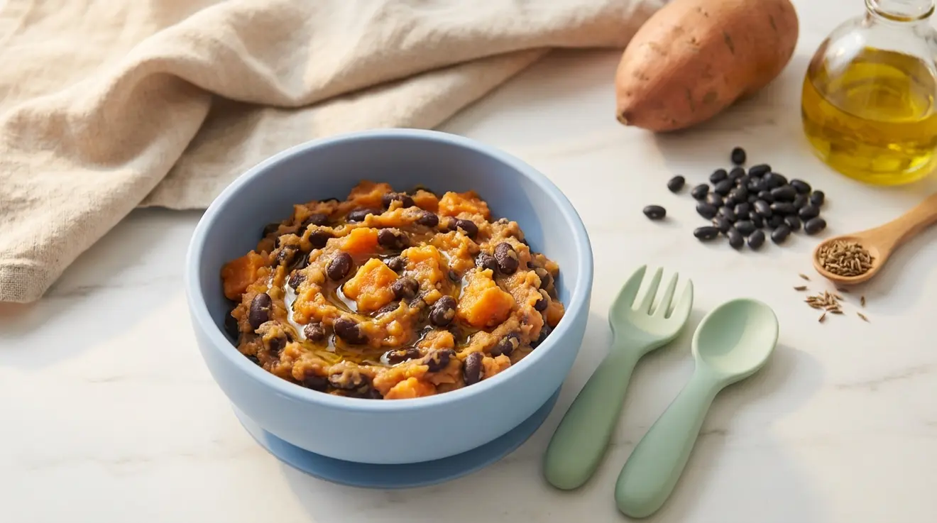 Sweet Potato & Black Bean Mash