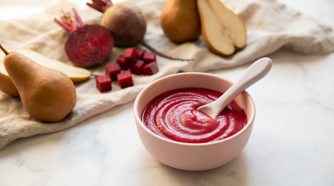 Beet & Pear Puree