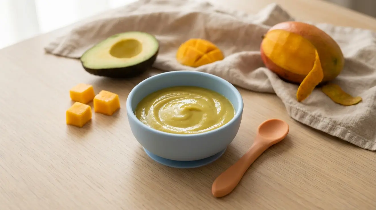 Avocado & Mango Puree