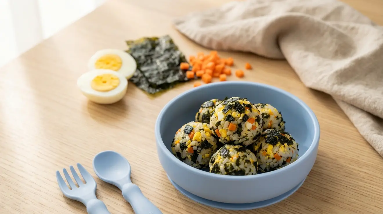Egg & Gim Rice Balls