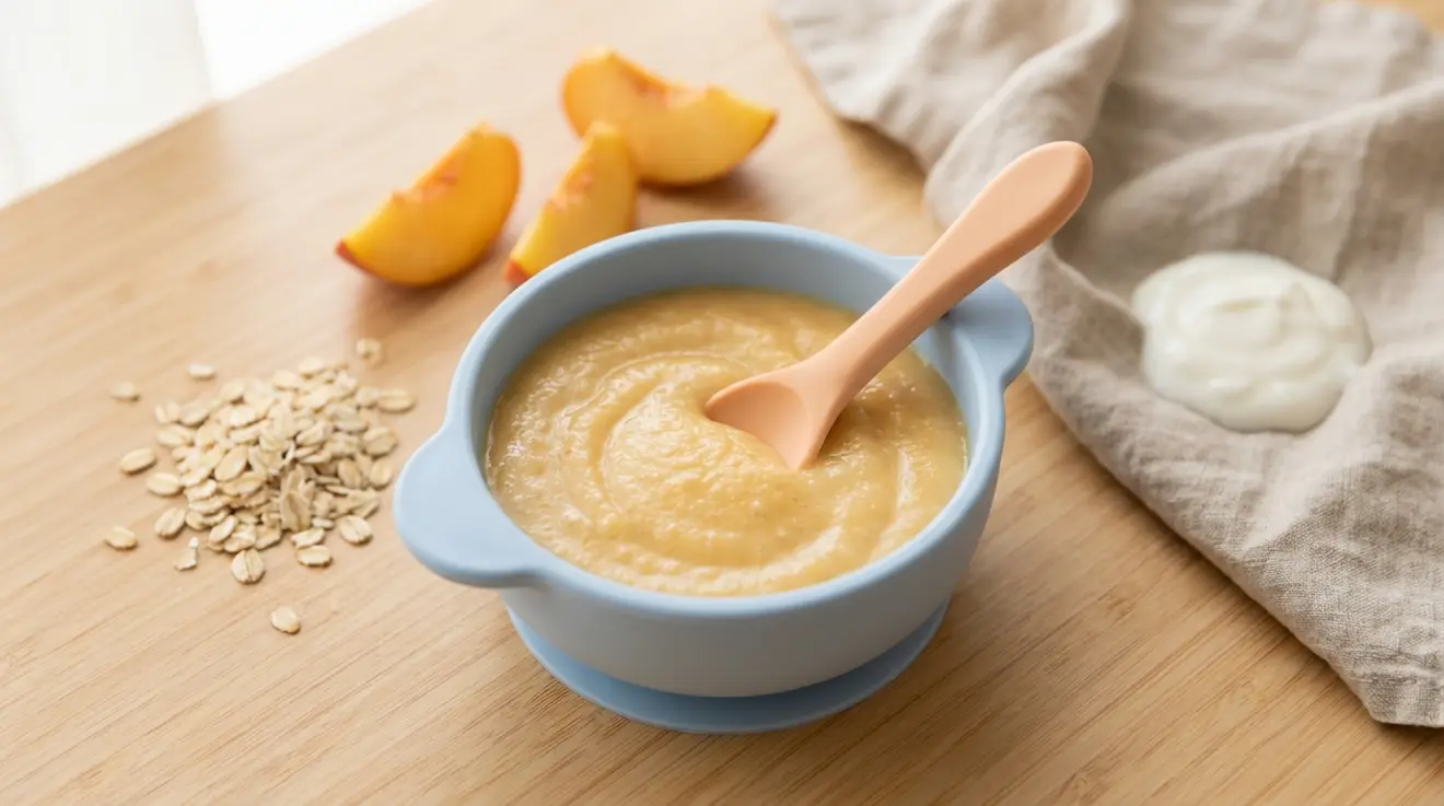 Peach Oat Smoothie