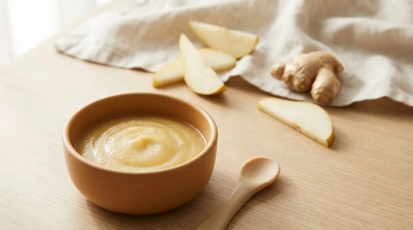 Ginger Pear Purée