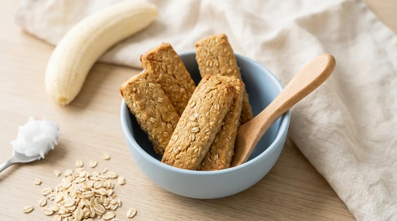 Banana Teething Biscuits