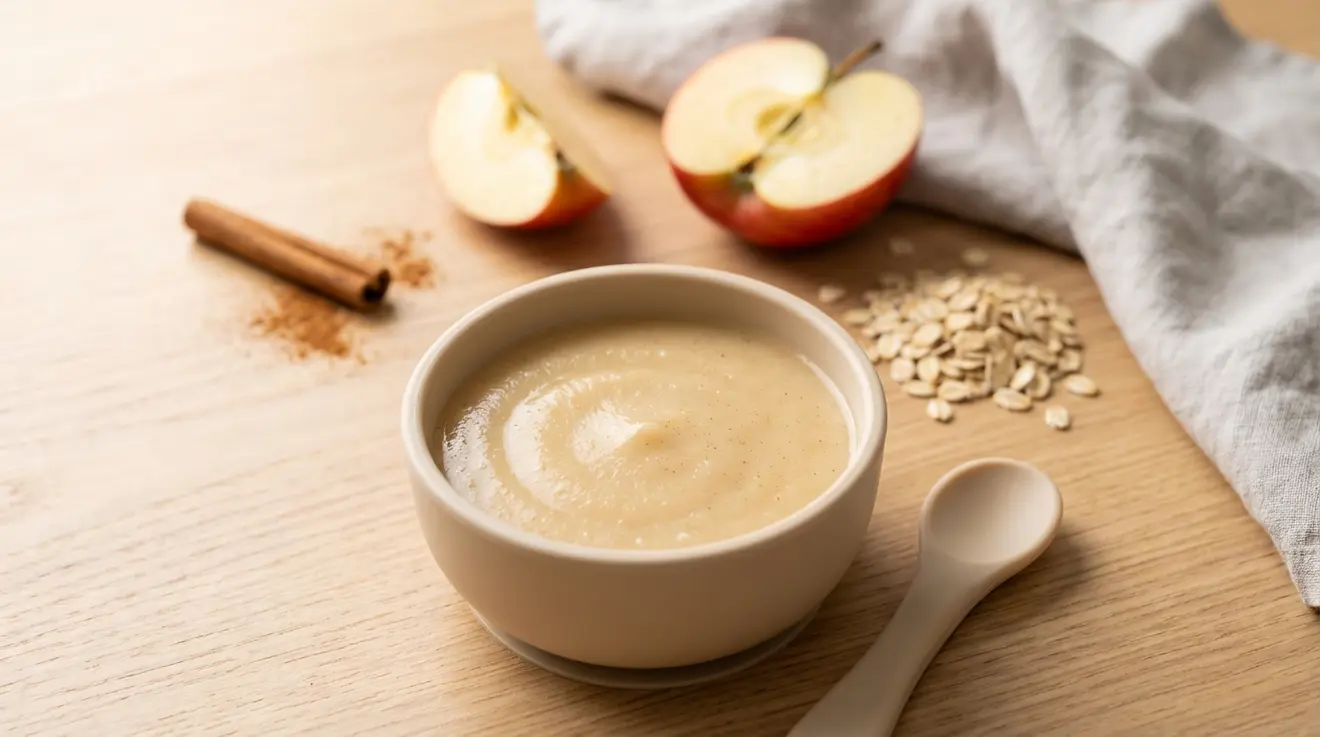 Apple & Cinnamon Oat Puree