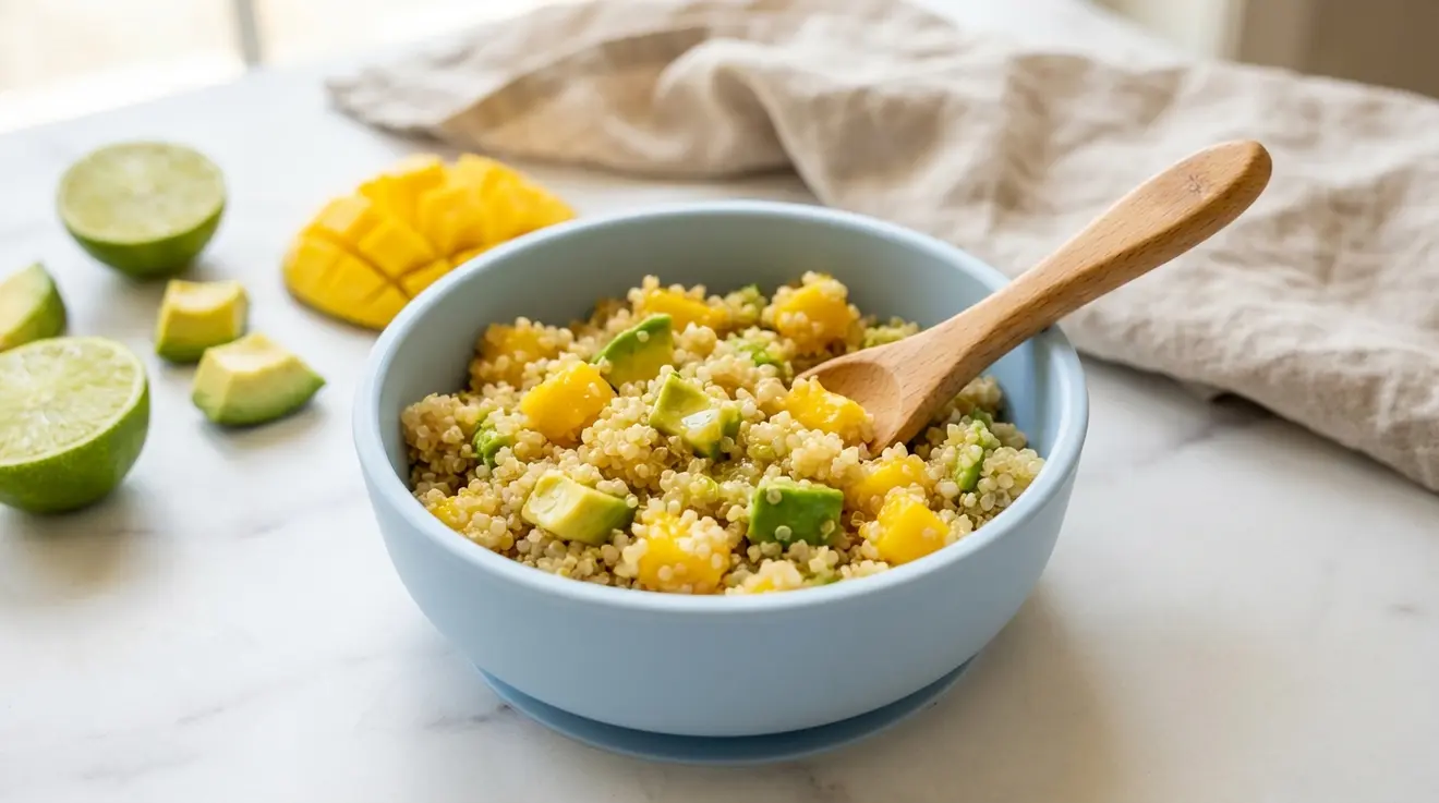 Mango Avocado Quinoa Bowl