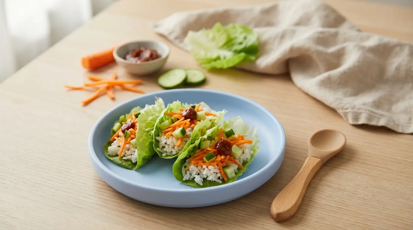 Ssamjang Veggie Wraps