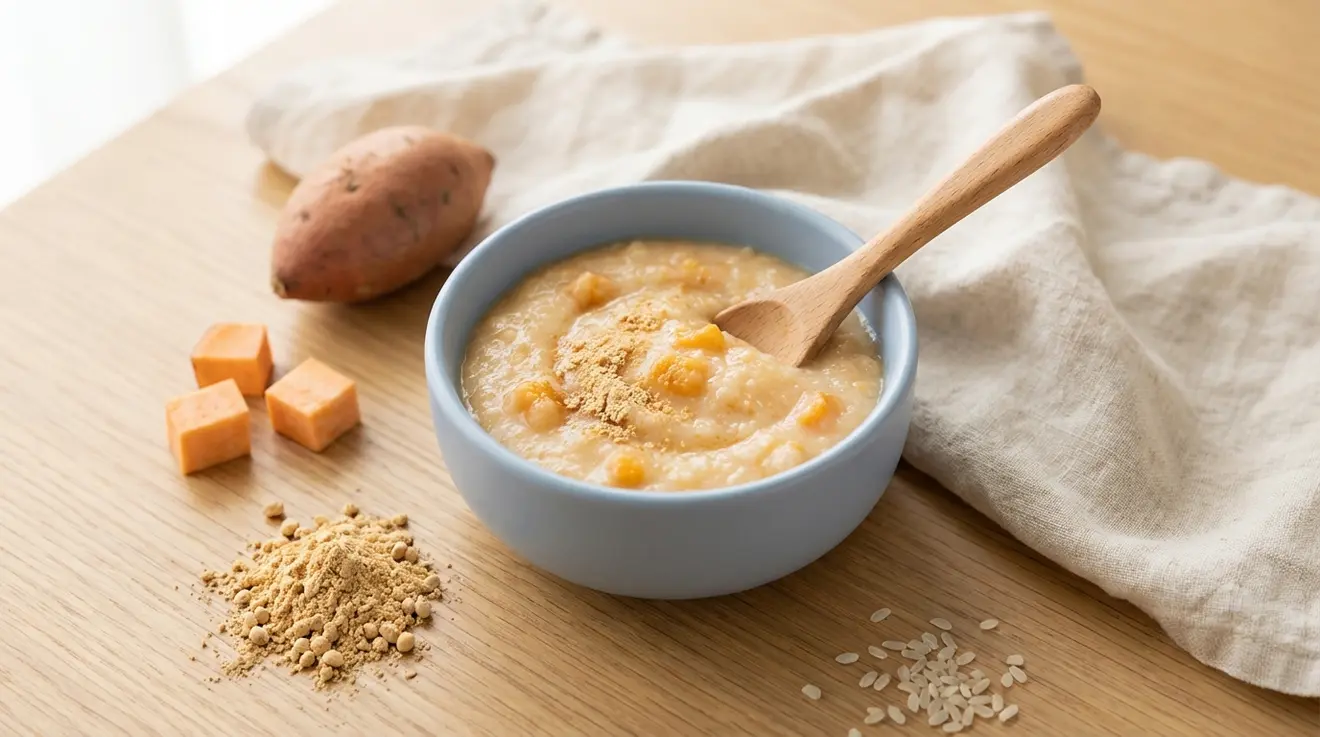Sweet Potato & Kinako Porridge