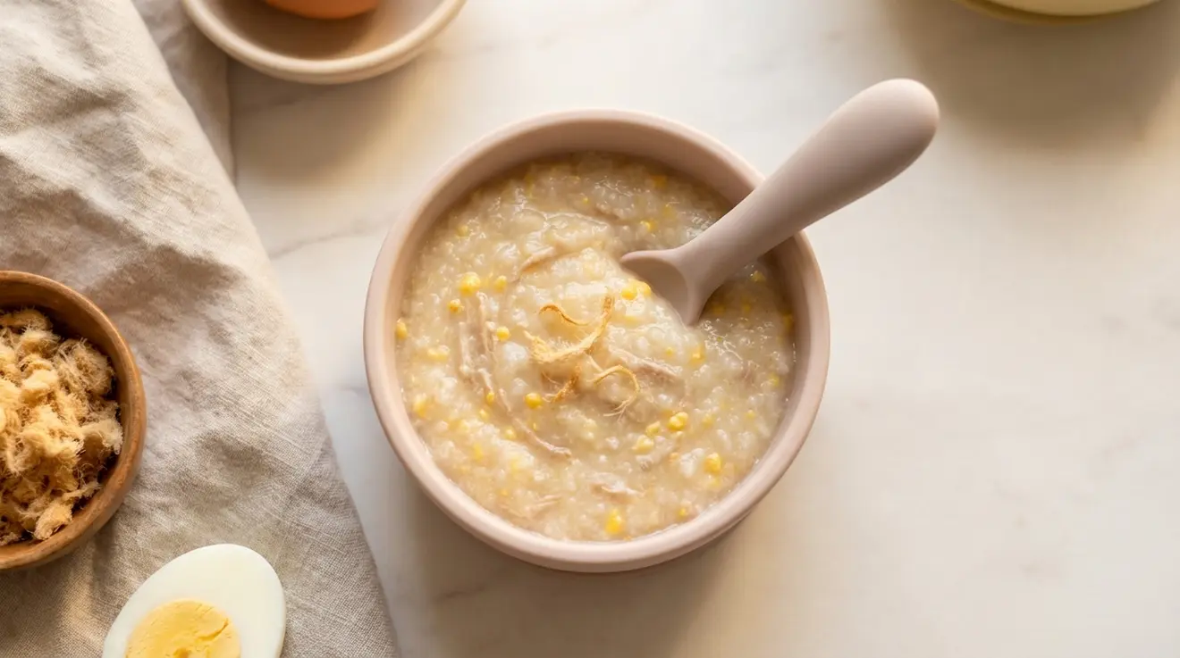 Pork Floss Congee