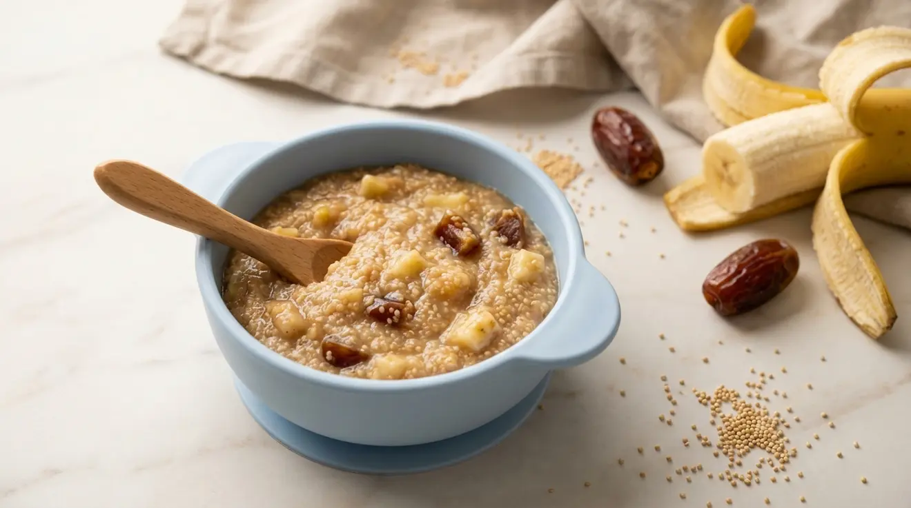 Amaranth, Banana & Date Porridge