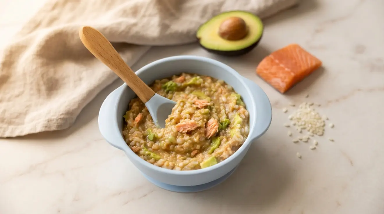 Salmon & Avocado Rice Bowl