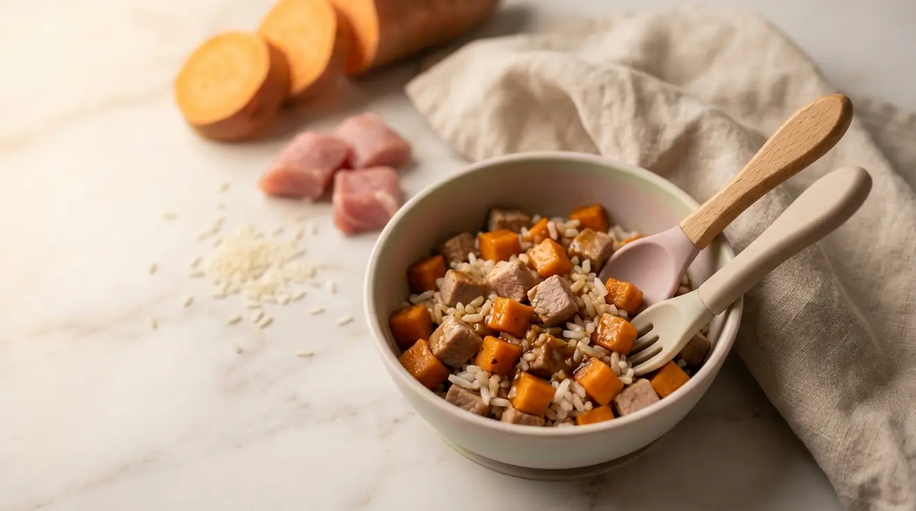 Pork & Sweet Potato Stir Fry