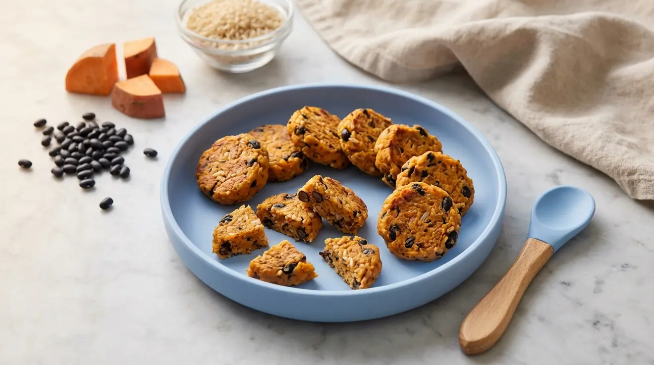 Sweet Potato & Black Bean Bites