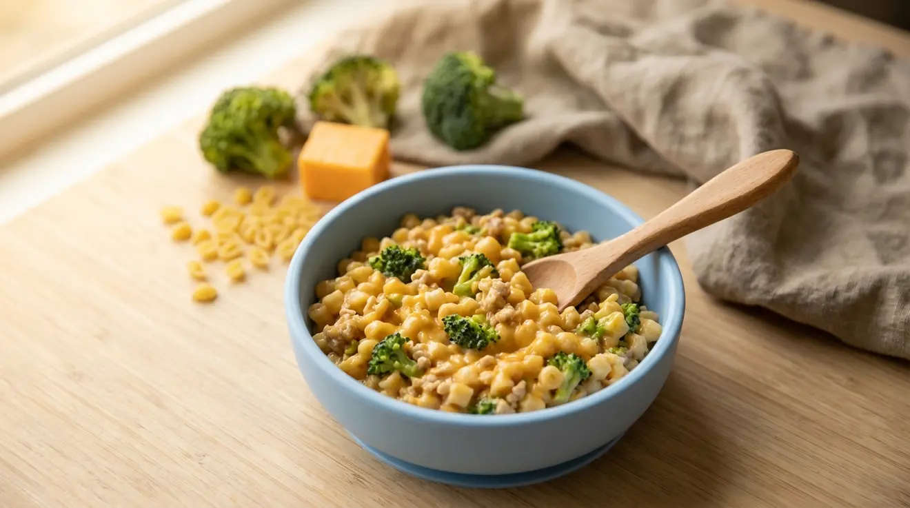 Turkey, Broccoli & Cheese Pasta