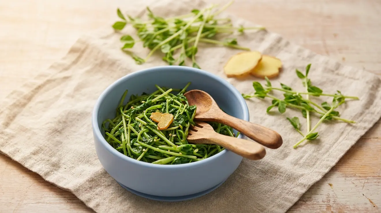 Stir-Fried Pea Shoots