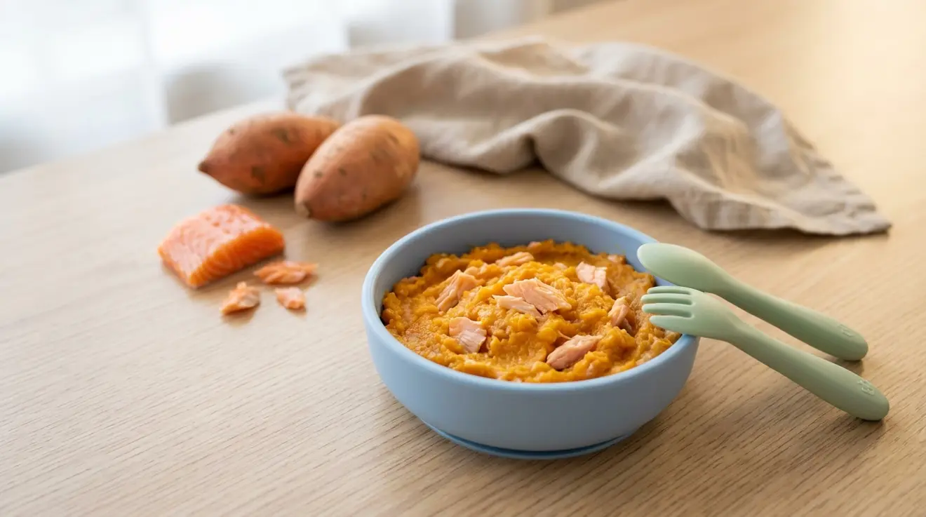 Sweet Potato & Salmon Bake