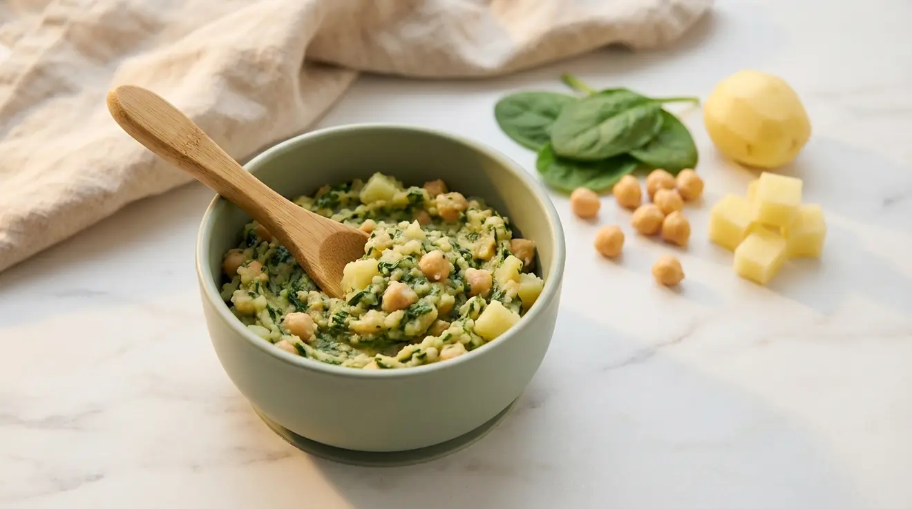 Spinach & Chickpea Mash
