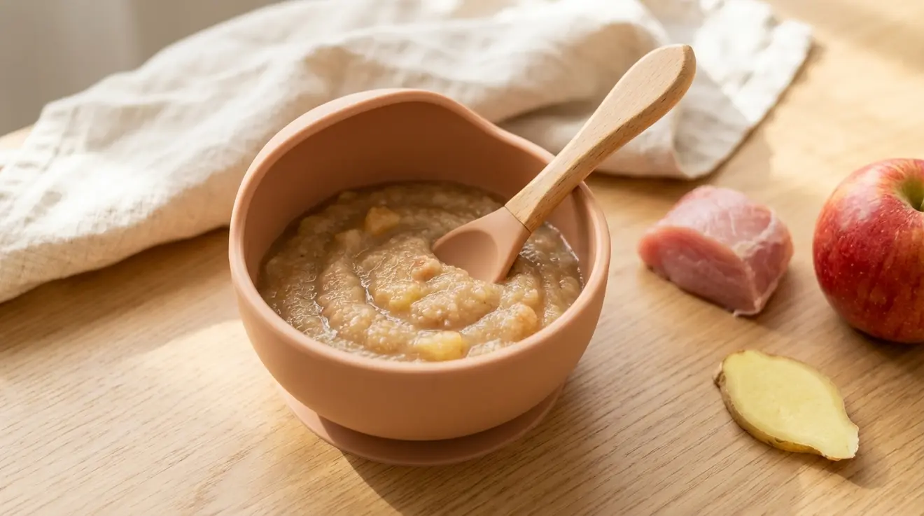 Pork & Apple Puree