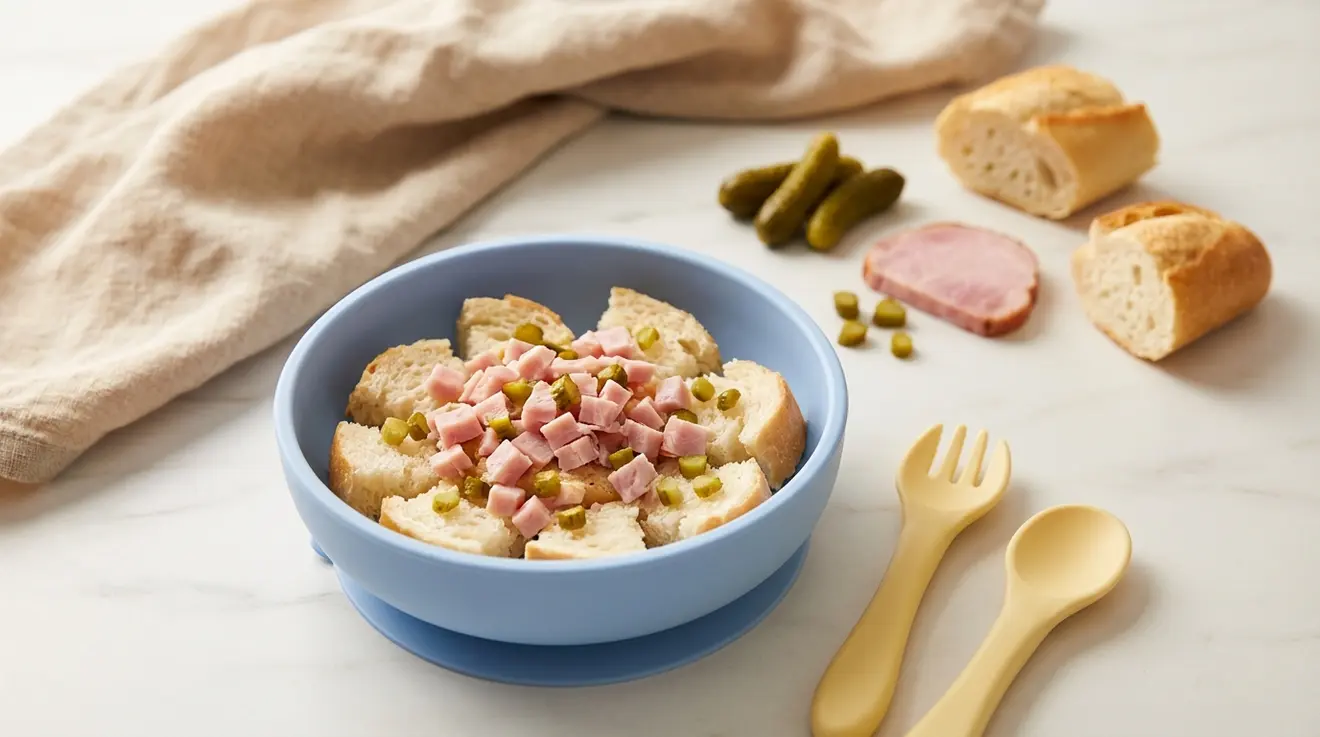 Cornichon & Ham Tartine