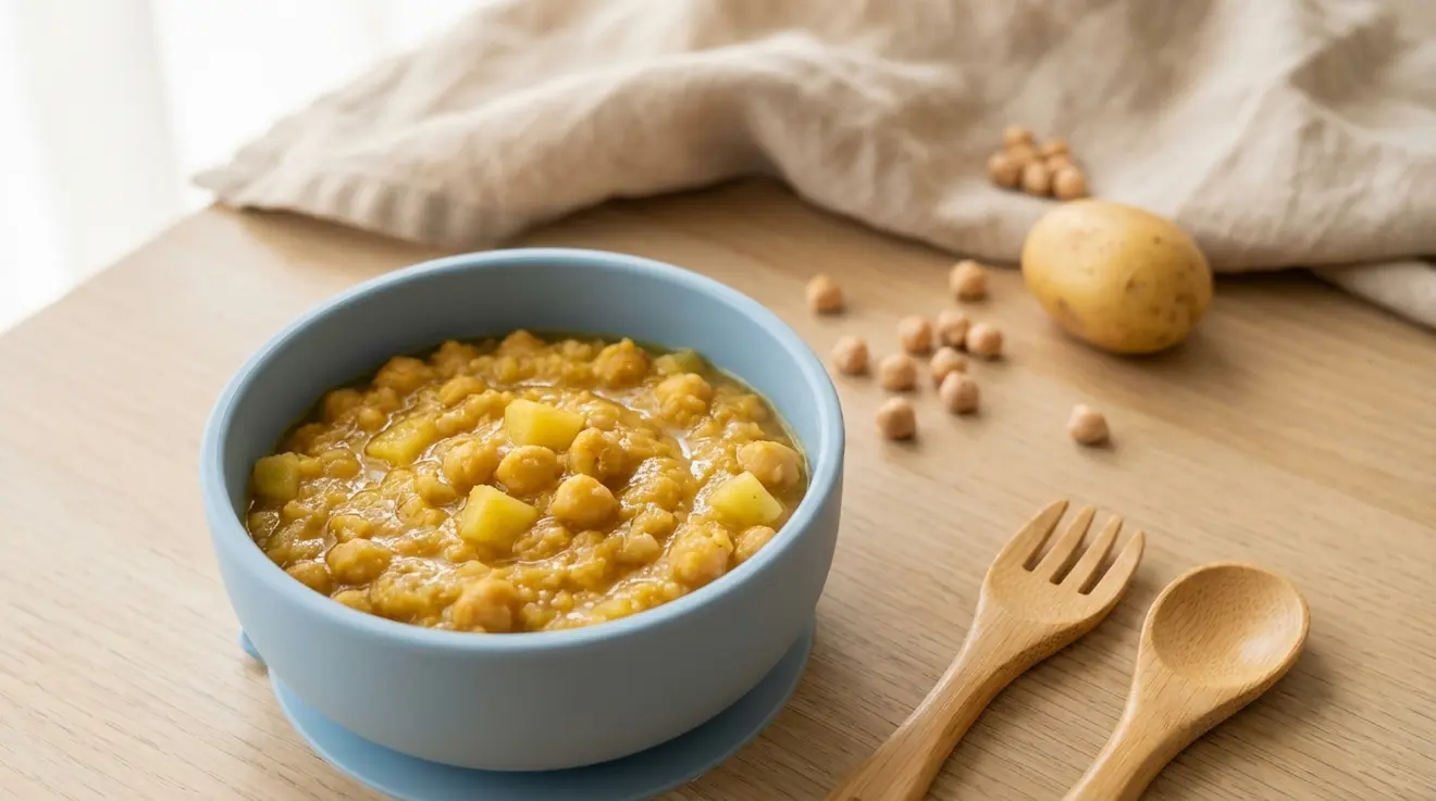 Chickpea Curry Mash