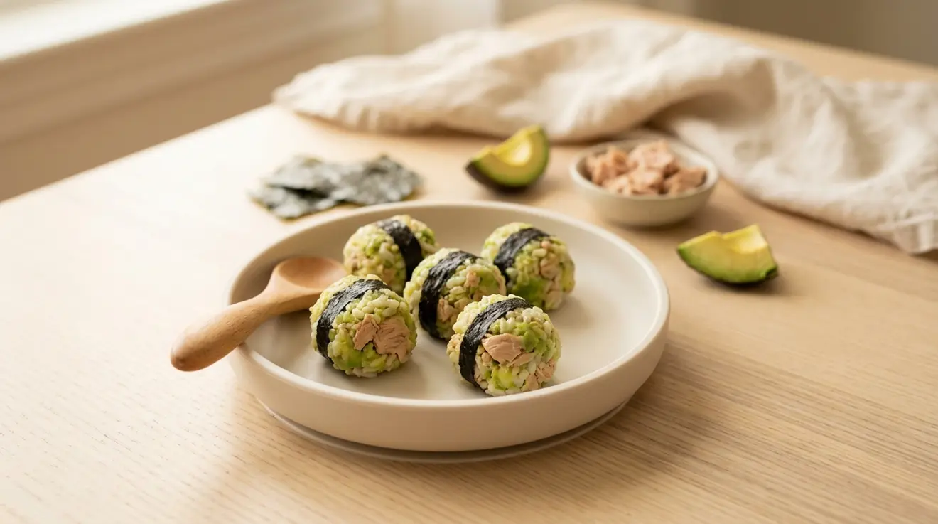Tuna & Avocado Rice Balls