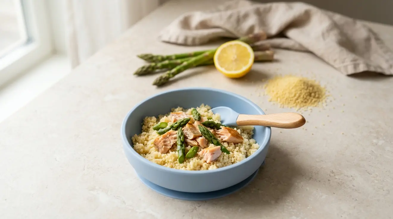 Trout, Asparagus & Couscous