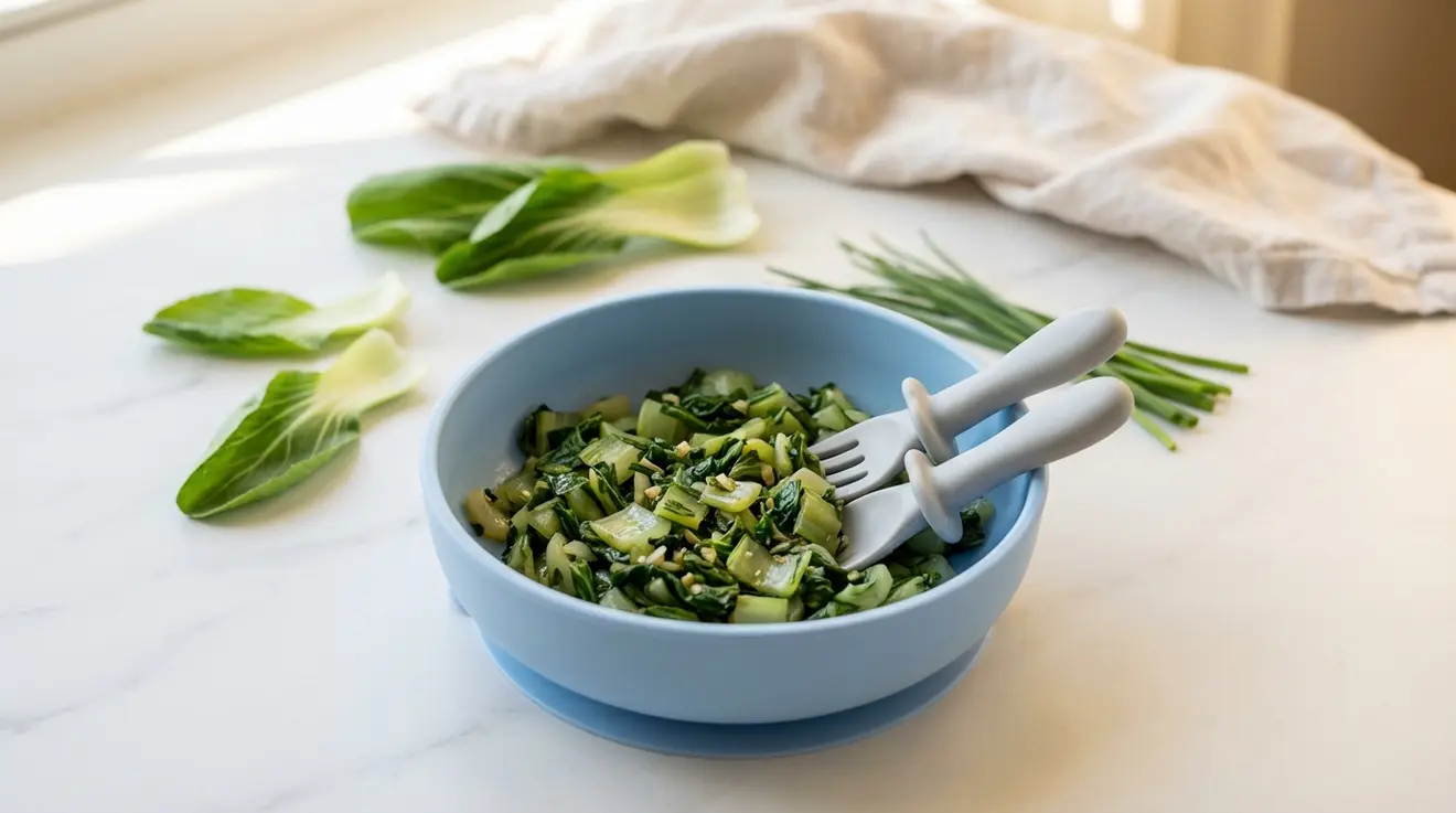 Bok Choy & Garlic Chives Stir-Fry