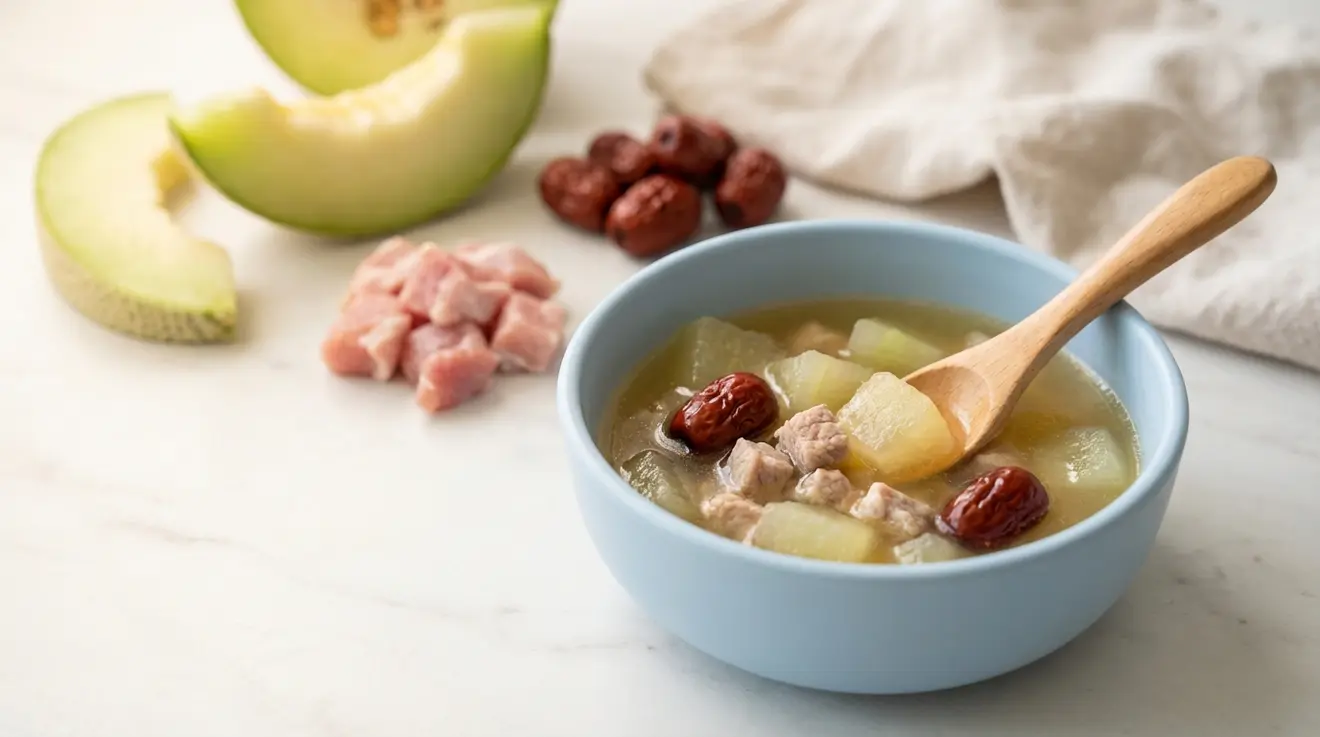 Fuzzy Melon & Pork Bone Soup