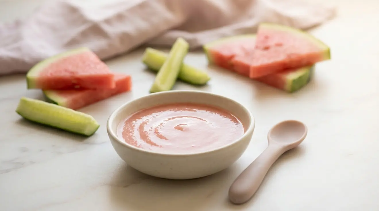 Watermelon & Cucumber Puree