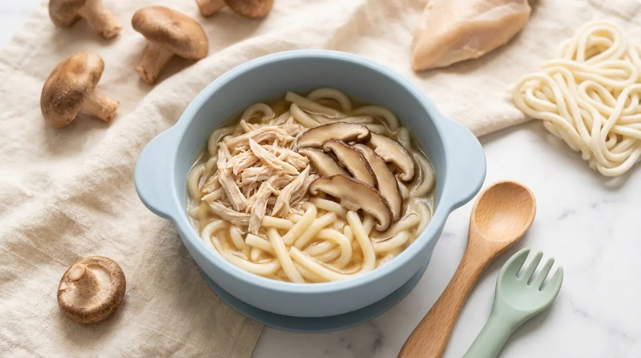 Chicken & Mushroom Udon