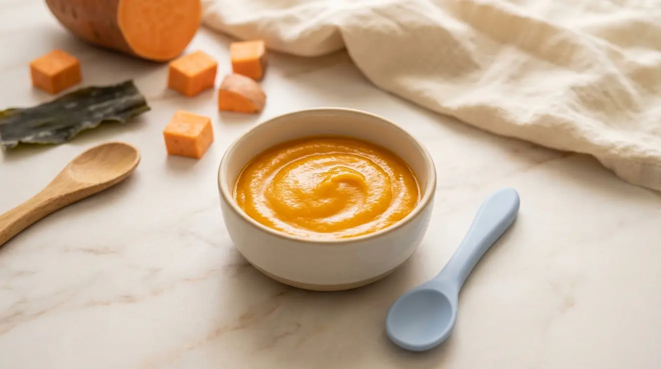Kombu Dashi Sweet Potato Puree