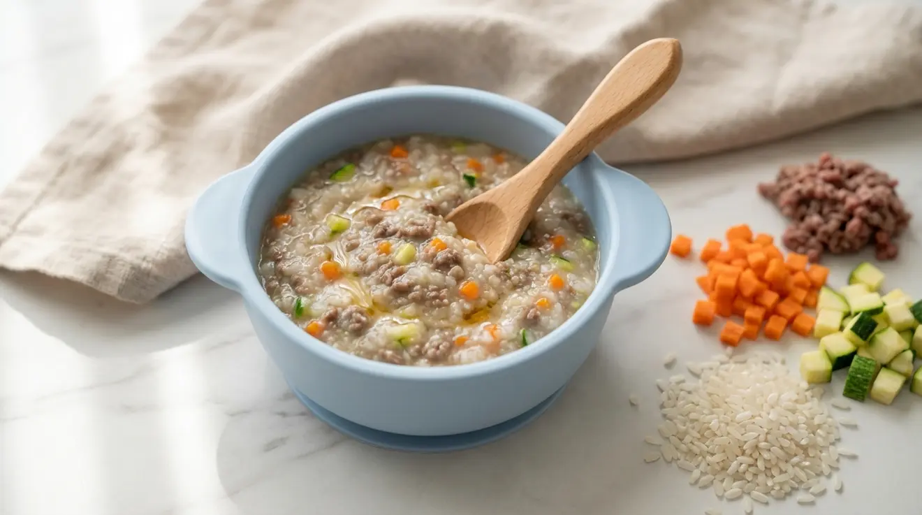Beef & Vegetable Juk