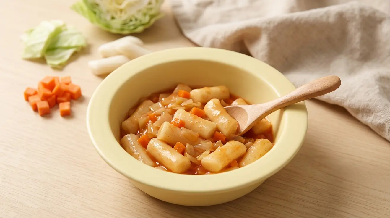 Tteokbokki for Toddlers