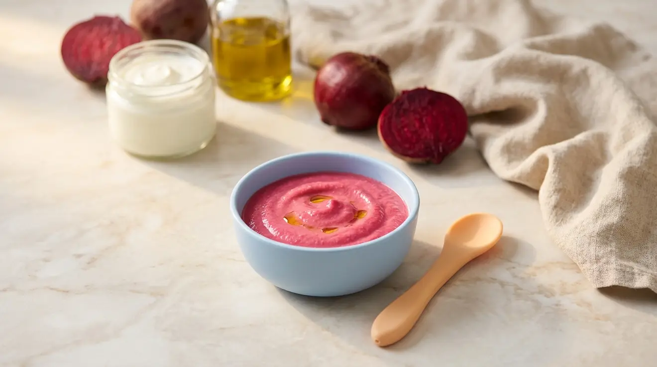 Beet & Yogurt Purée