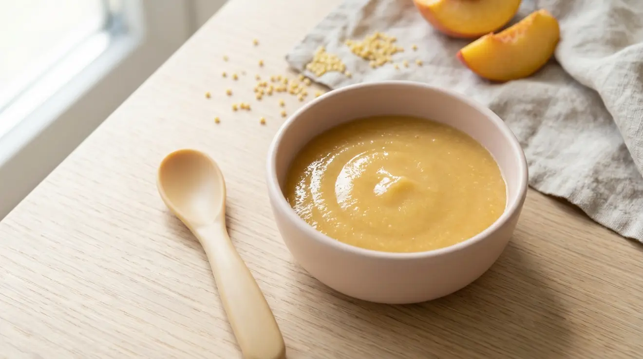 Millet & Peach Porridge