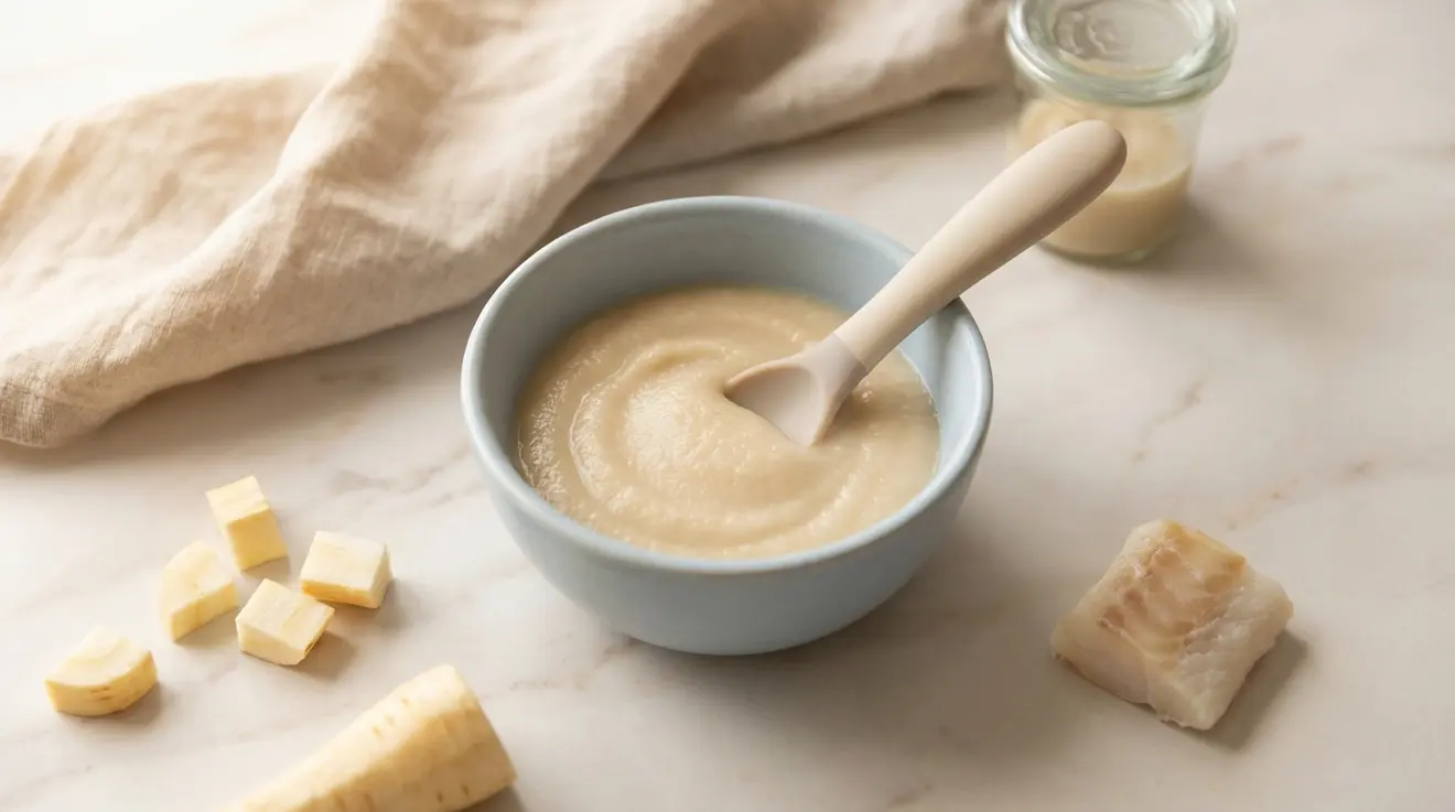 Cod & Parsnip Puree
