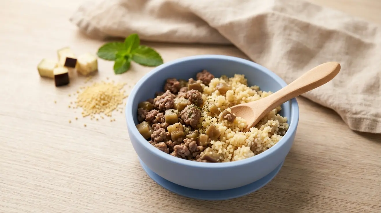Lamb, Eggplant & Couscous