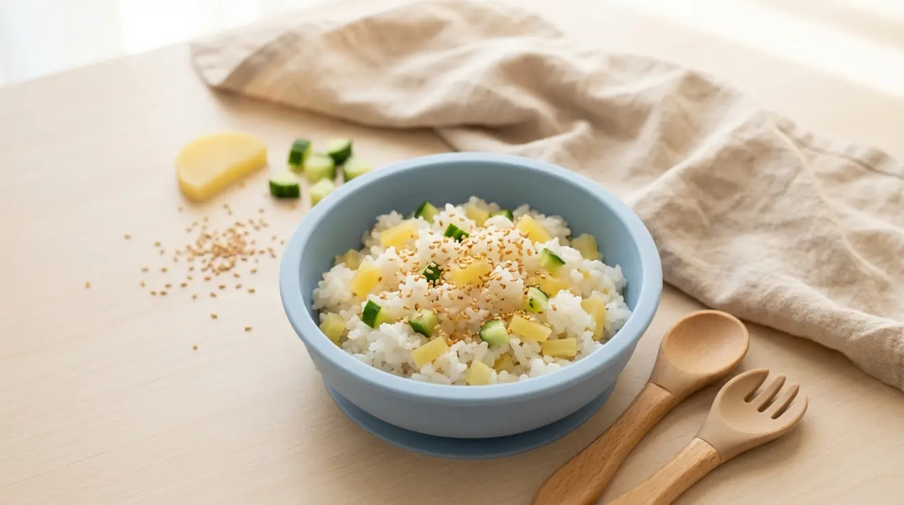 Takuan & Cucumber Rice