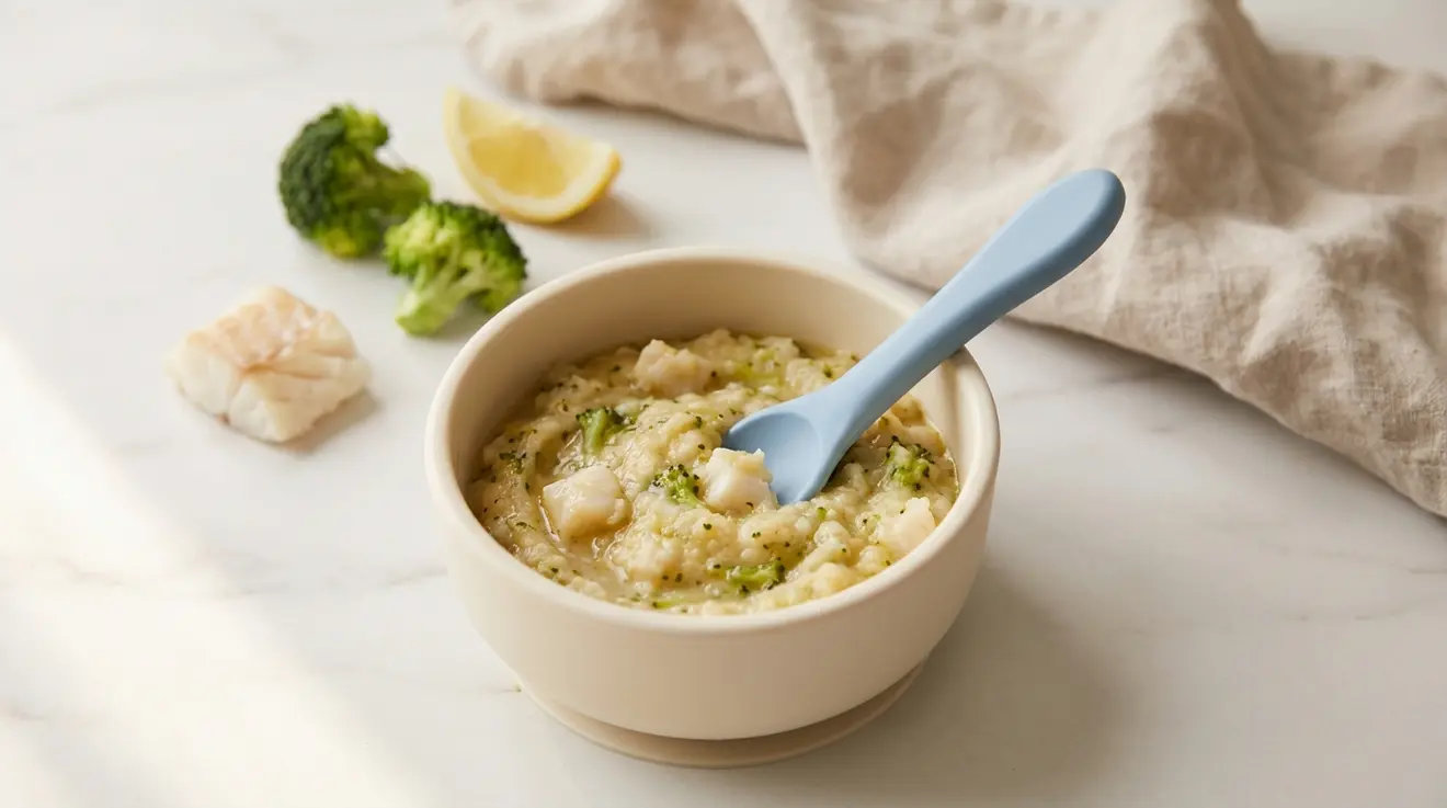 White Fish & Broccoli Mash
