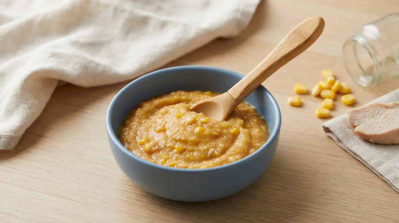 Turkey & Sweet Corn Puree